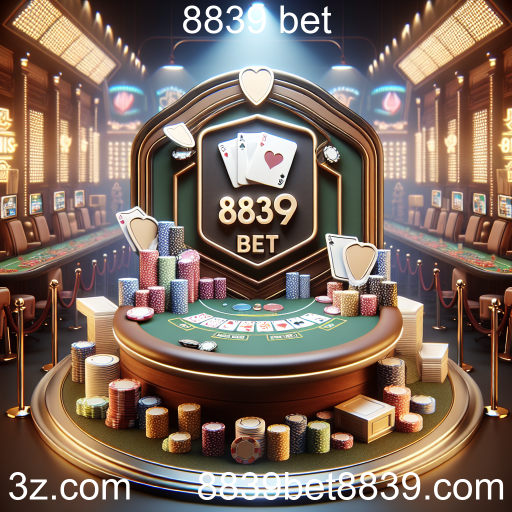 Descubra o Mundo do Poker na 8839 Bet